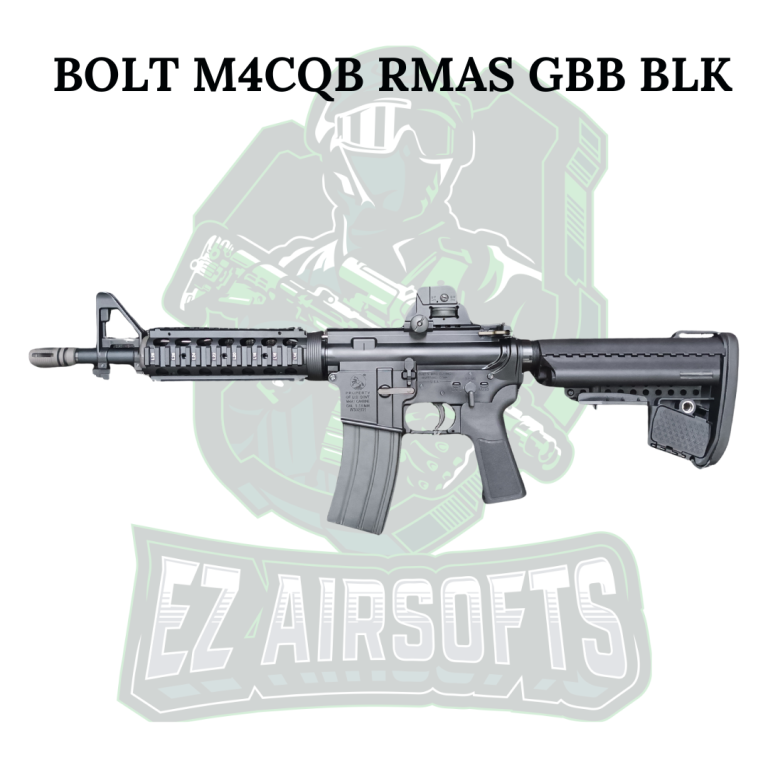 BOLT M4CQB RMAS GBB BLK