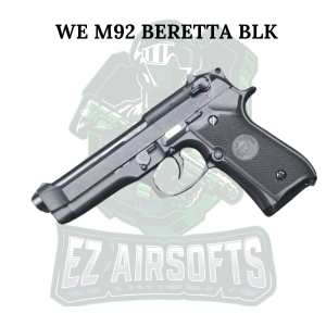 WE M92 BERETTA BLK